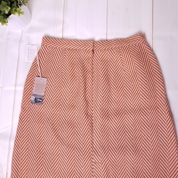 NEW Tucker Chevron Tweed Skirt - Picture 4 of 4